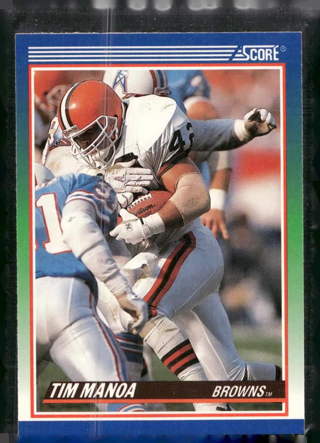 1990 Score #403 Tim Manoa