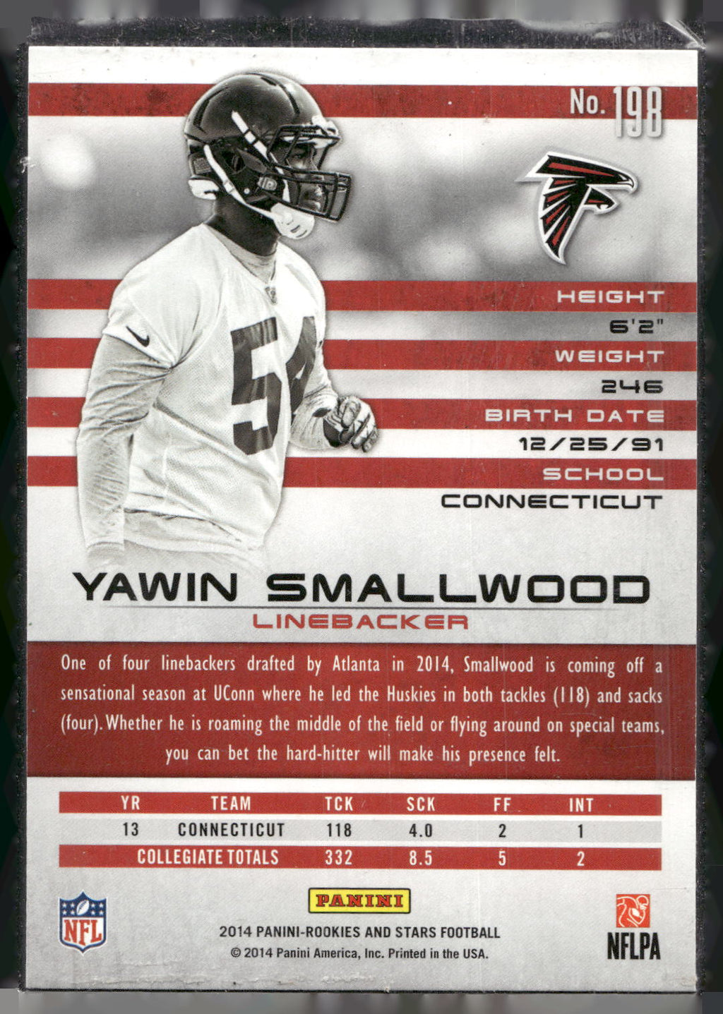 2014 Panini Rookies & Stars #198 Yawin Smallwood