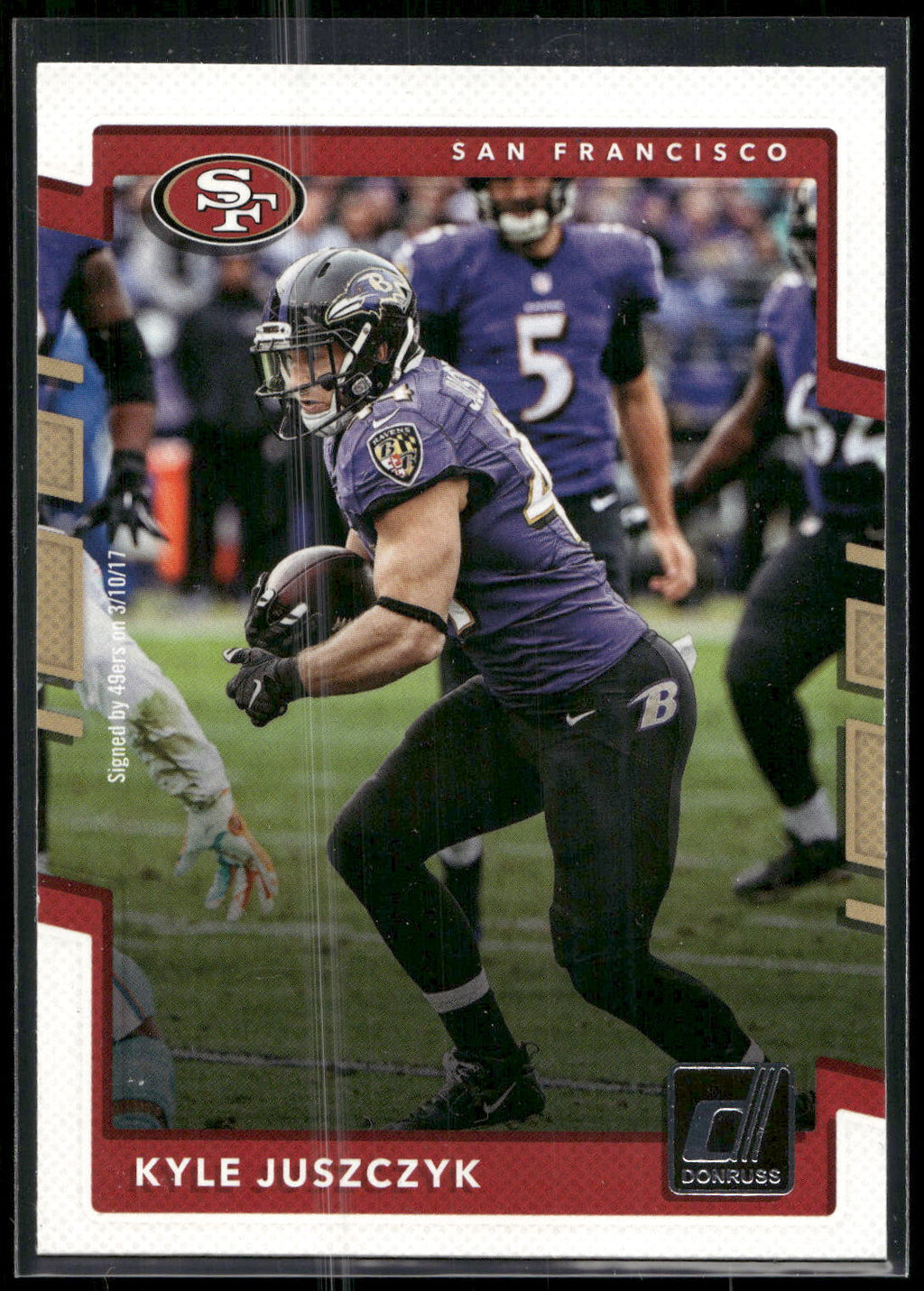 2017 Donruss #234 Kyle Juszczyk