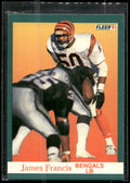 1991 Fleer #20 James Francis