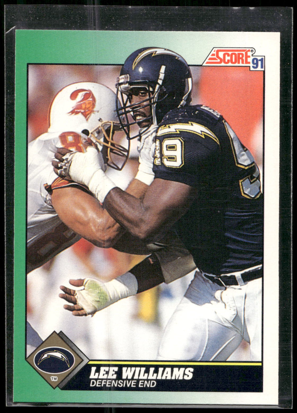 1991 Score #260 Lee Williams