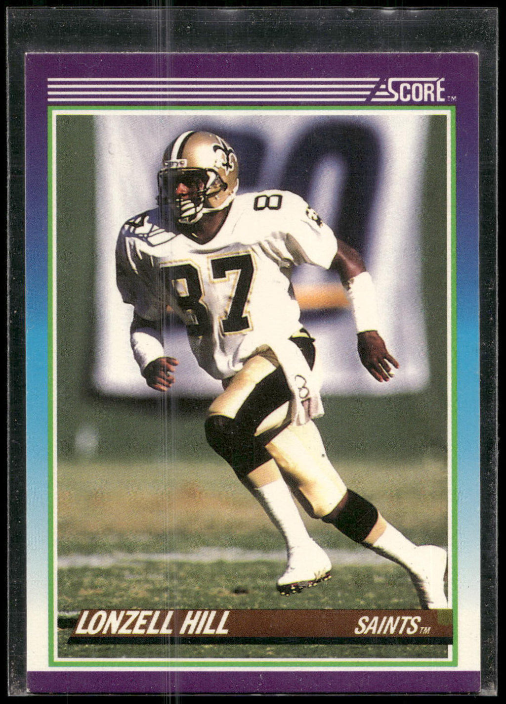1990 Score #187 Lonzell Hill