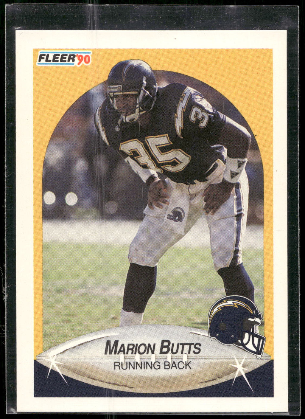 1990 Fleer #305 Marion Butts