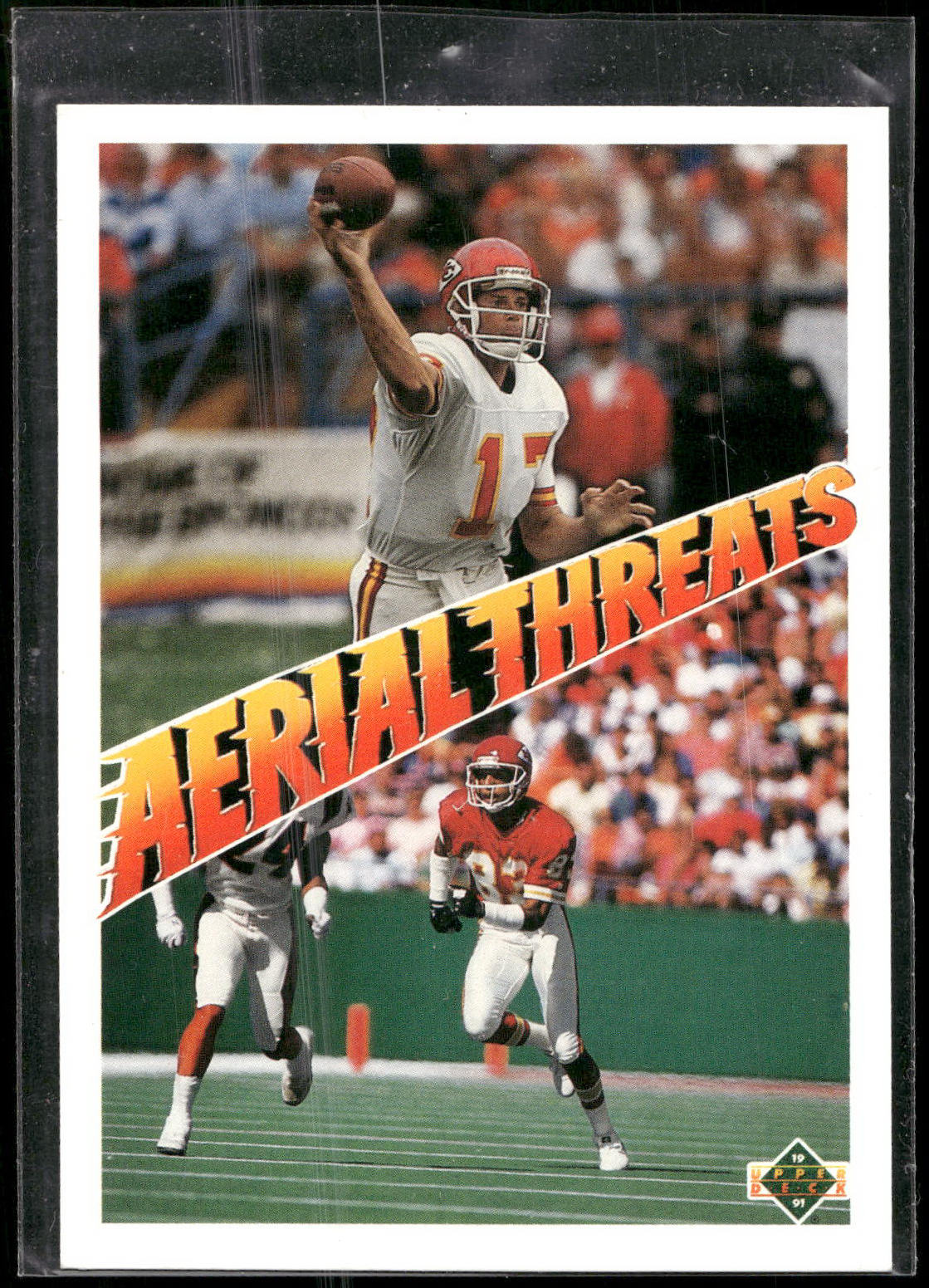 1991 Upper Deck #32 Steve DeBerg / Stephone Paige