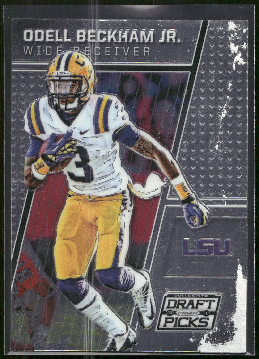 2016 Panini Prizm Collegiate Draft Picks #79 Odell Beckham Jr.