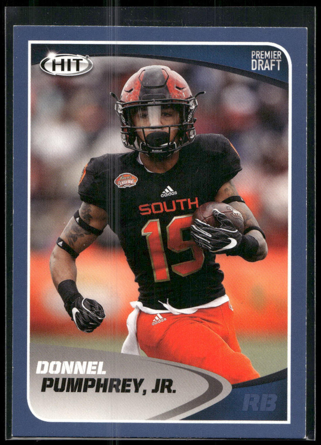 2017 SAGE HIT #71 Donnel Pumphrey, Jr. Blue