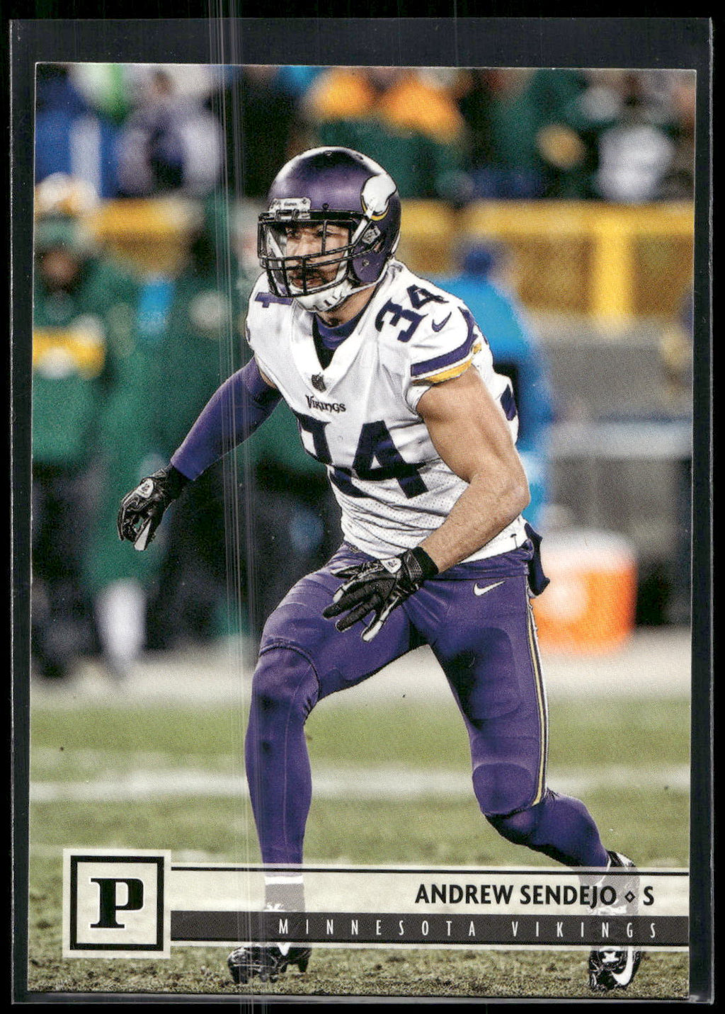 2018 Panini #187 Andrew Sendejo
