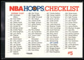 1991-92 Hoops #590 Checklist #5: 449-590