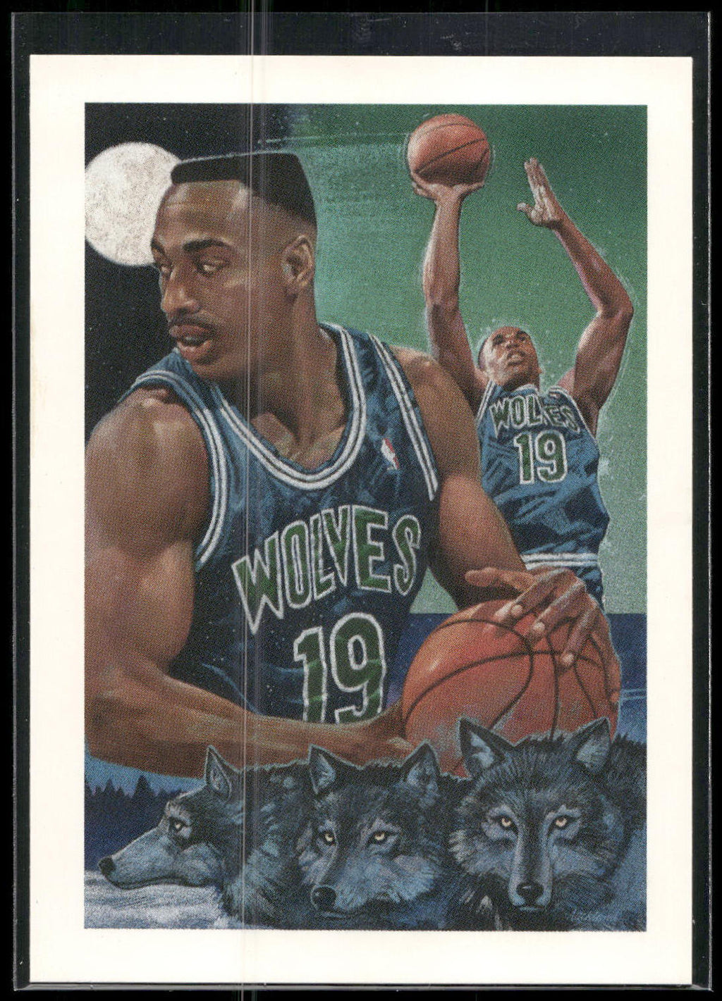 1991-92 Hoops #518 Tony Campbell