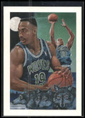 1991-92 Hoops #518 Tony Campbell