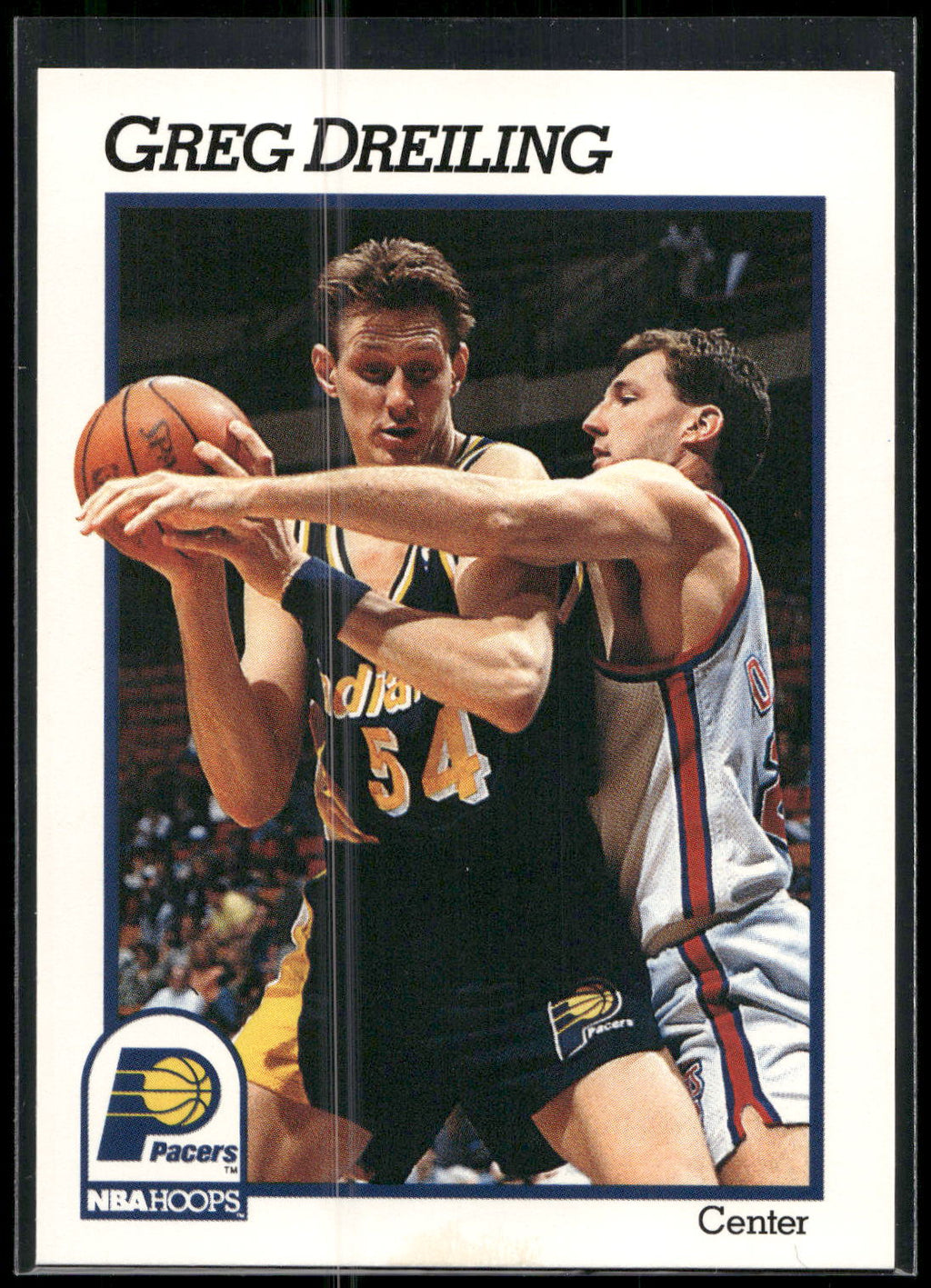 1991-92 Hoops #372 Greg Dreiling