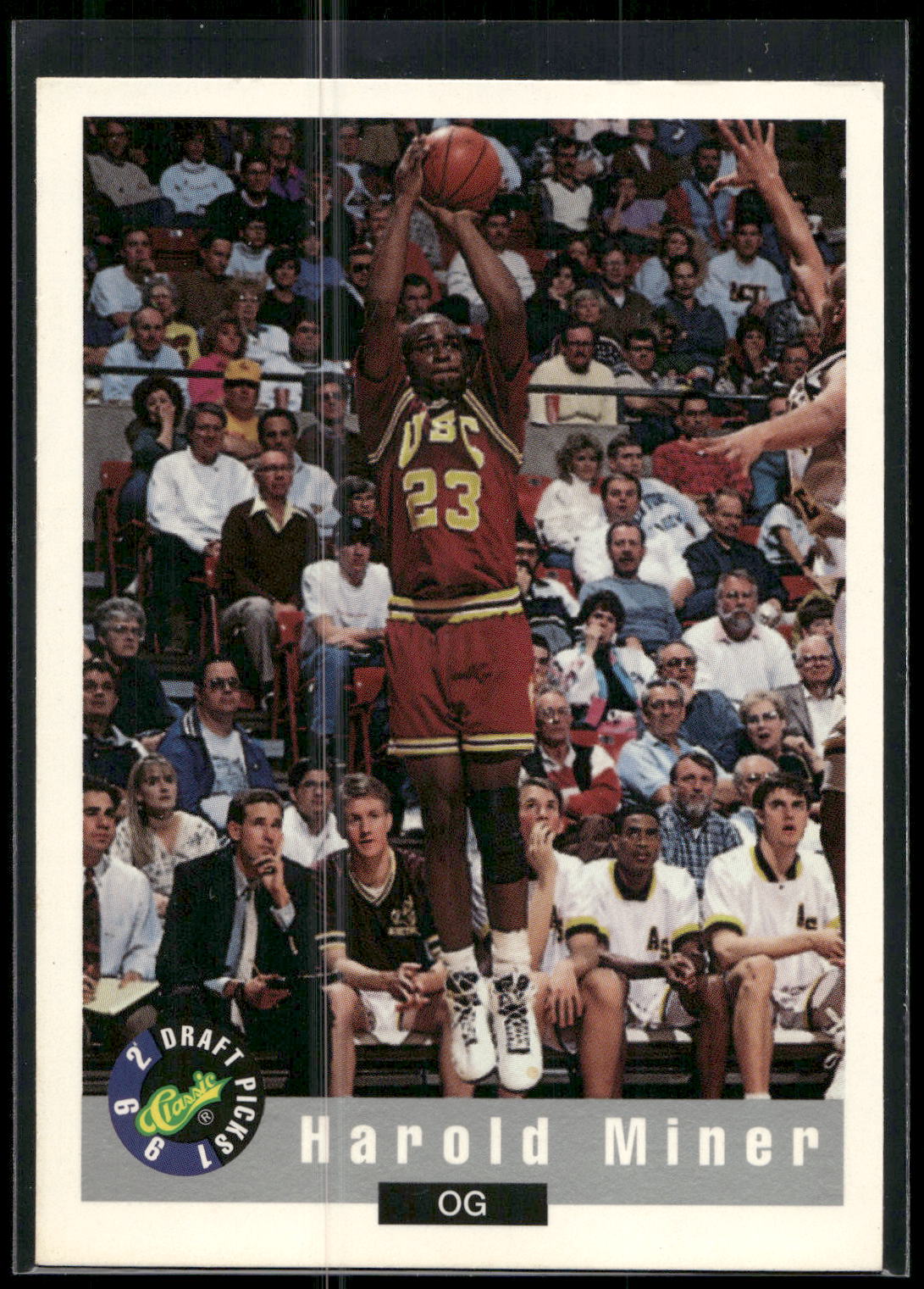 1992 Classic Draft Picks #84 Harold Miner