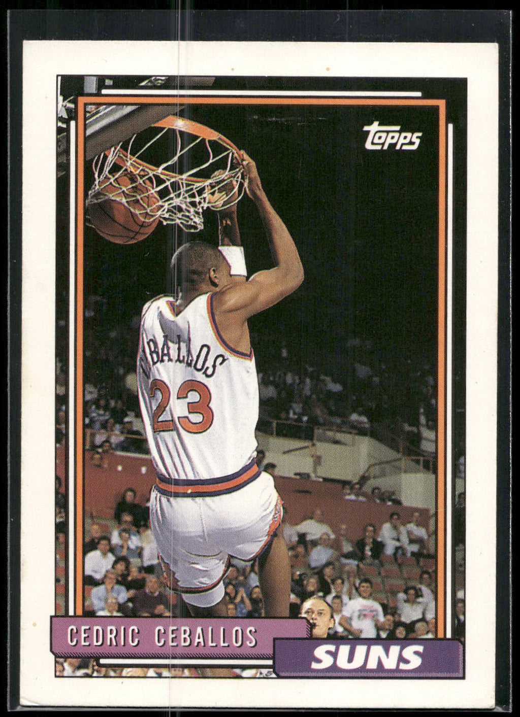 1992-93 Topps #153 Cedric Ceballos