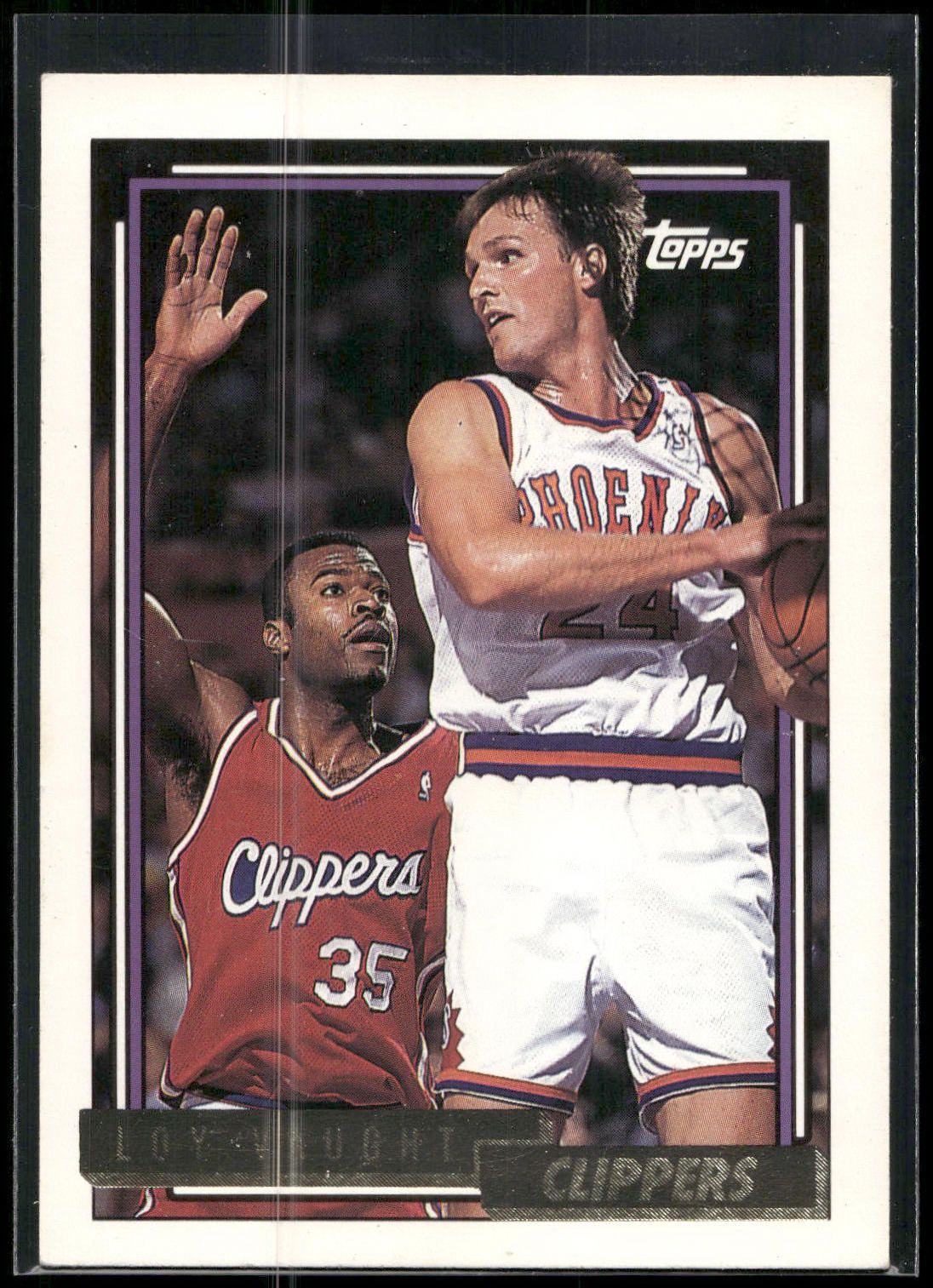 1992-93 Topps #88 Loy Vaught Gold