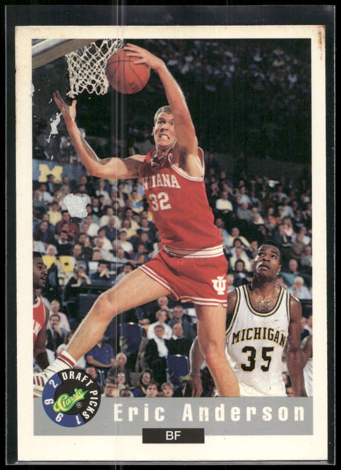 1992 Classic Draft Picks #52 Eric Anderson