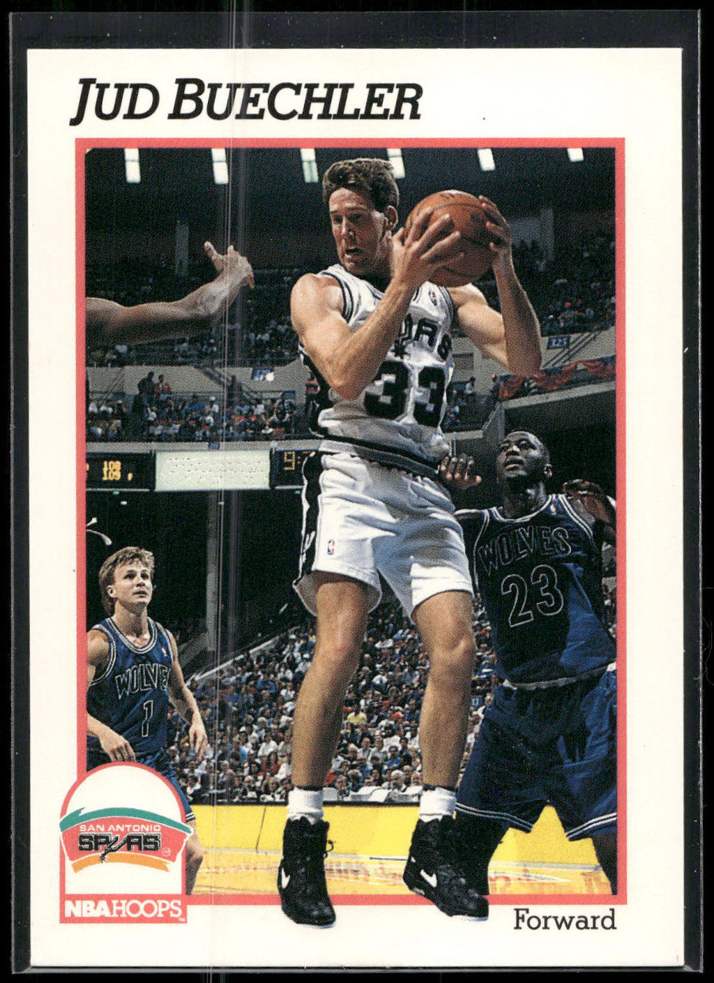 1991-92 Hoops #432 Jud Buechler