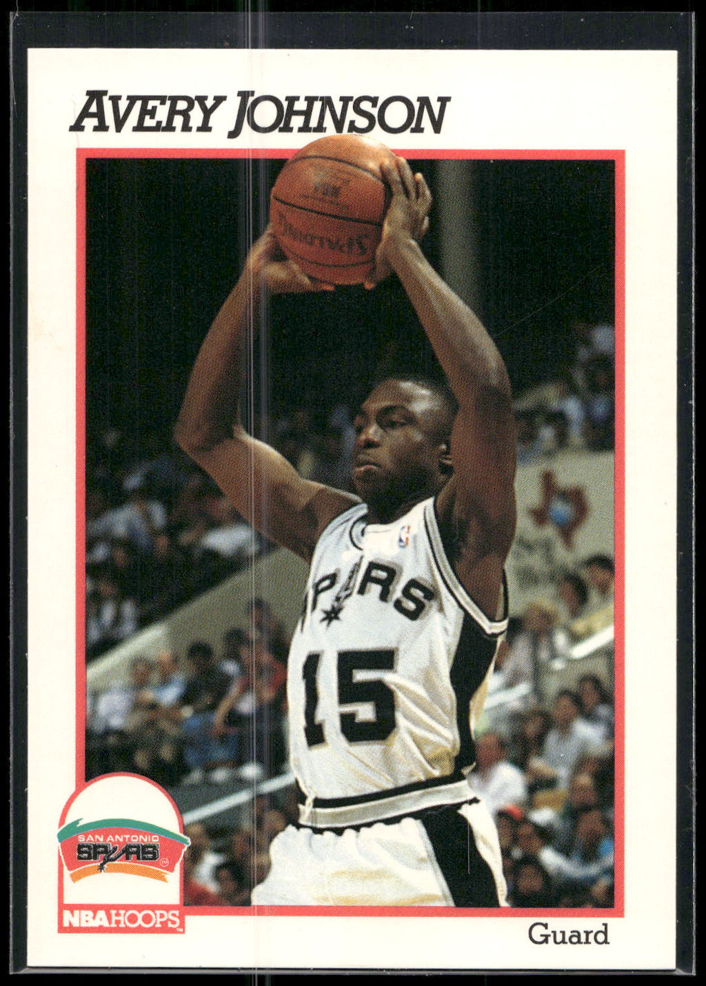 1991-92 Hoops #436 Avery Johnson