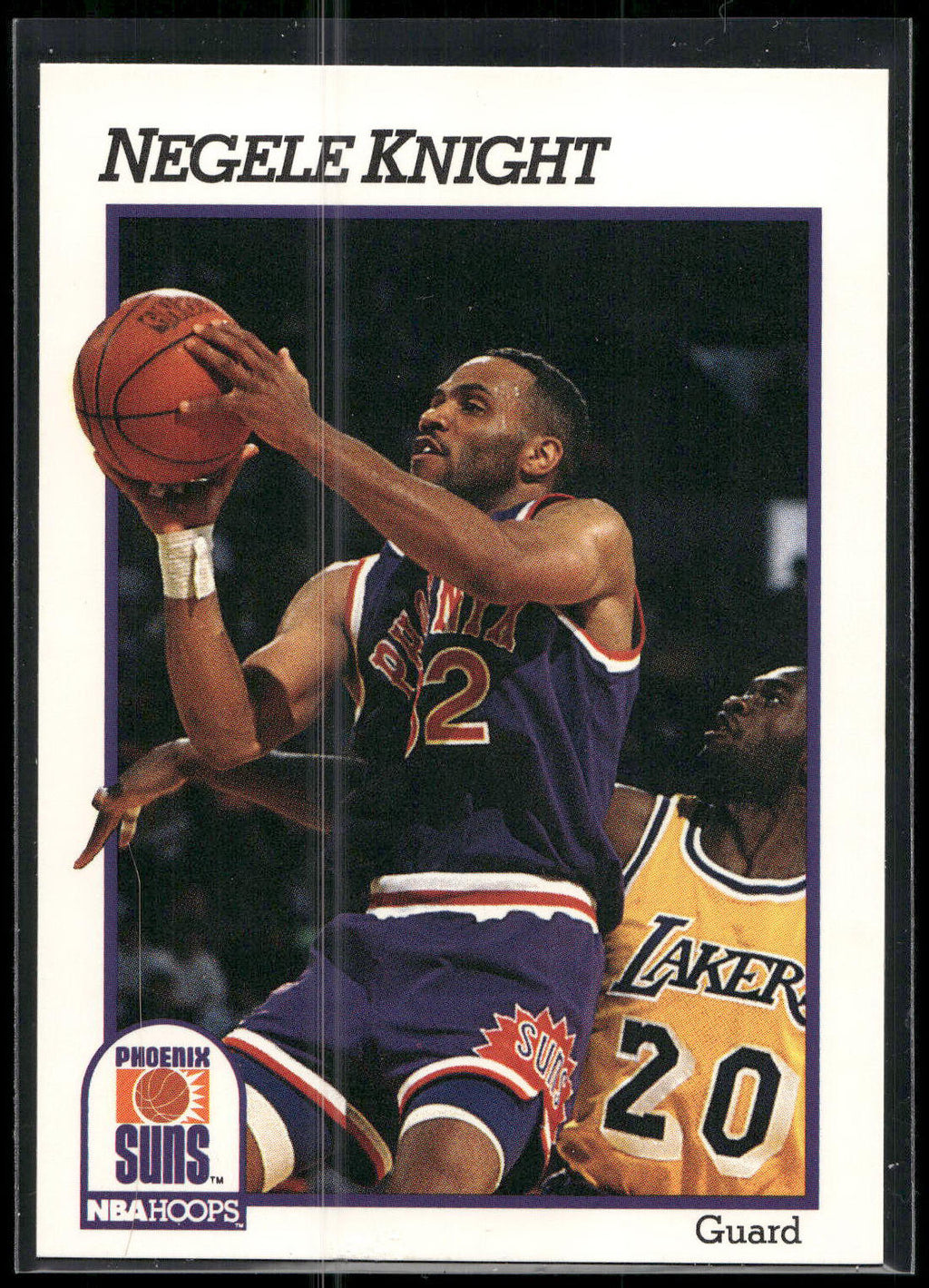 1991-92 Hoops #418 Negele Knight