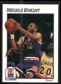 1991-92 Hoops #418 Negele Knight