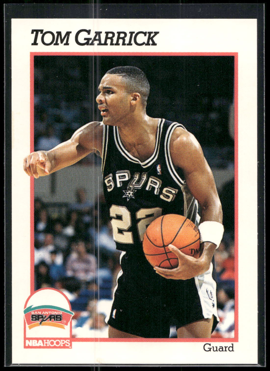 1991-92 Hoops #434 Tom Garrick