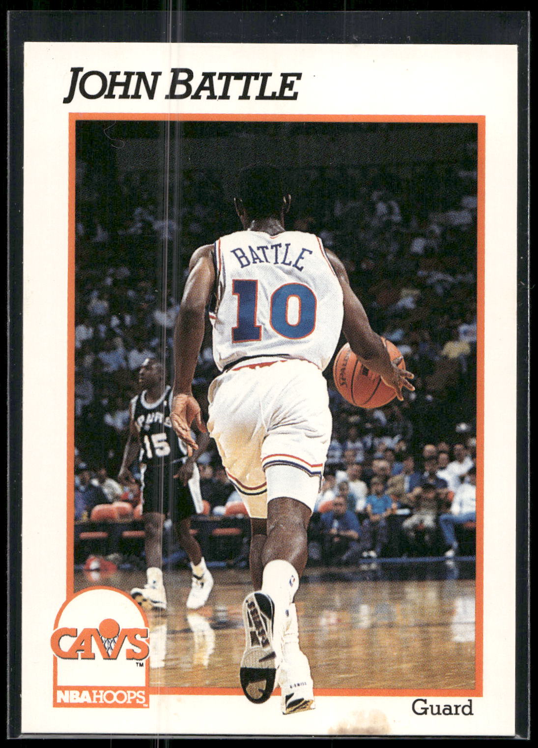 1991-92 Hoops #347 John Battle