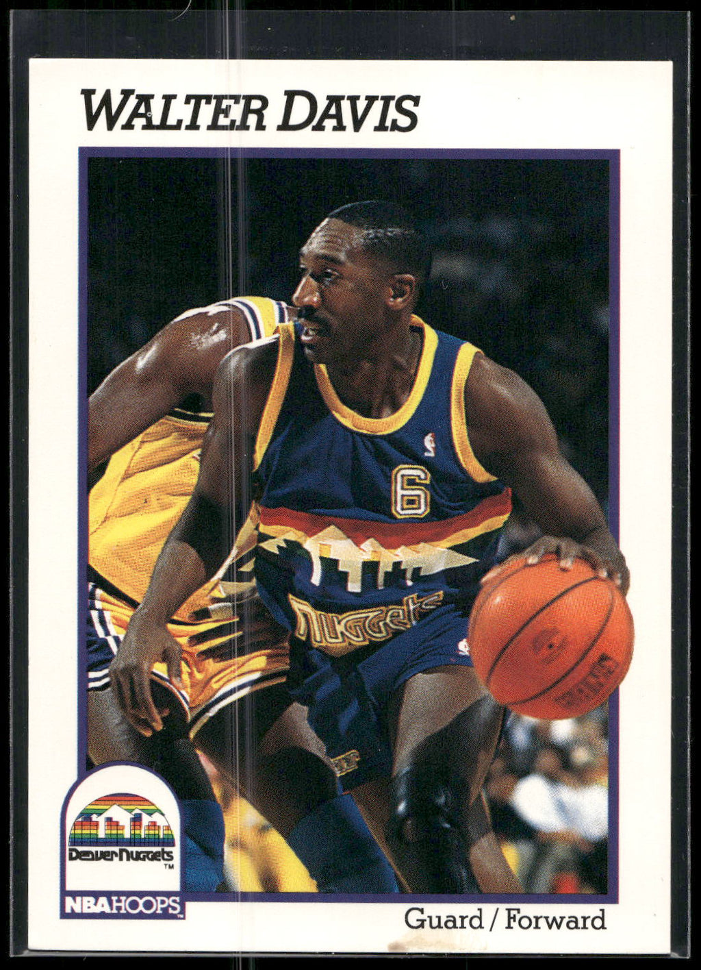 1991-92 Hoops #356 Walter Davis