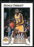 1991-92 Hoops #385 Sedale Threatt