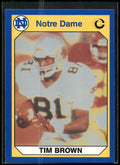 1990 Collegiate Collection Notre Dame #2 Tim Brown