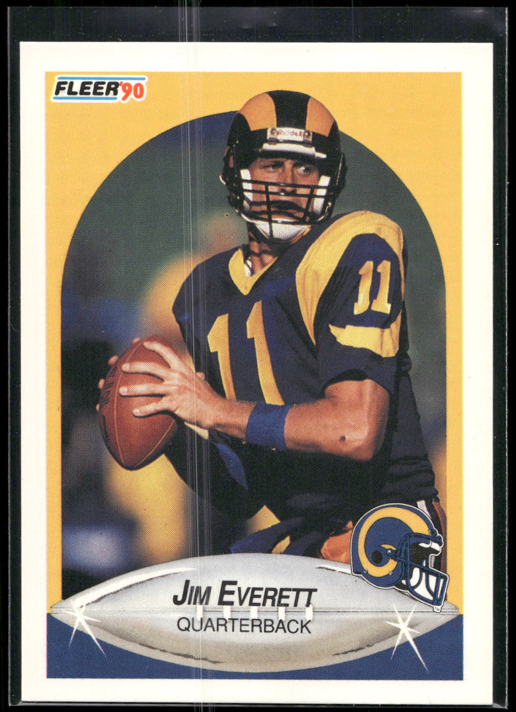 1990 Fleer #36 Jim Everett