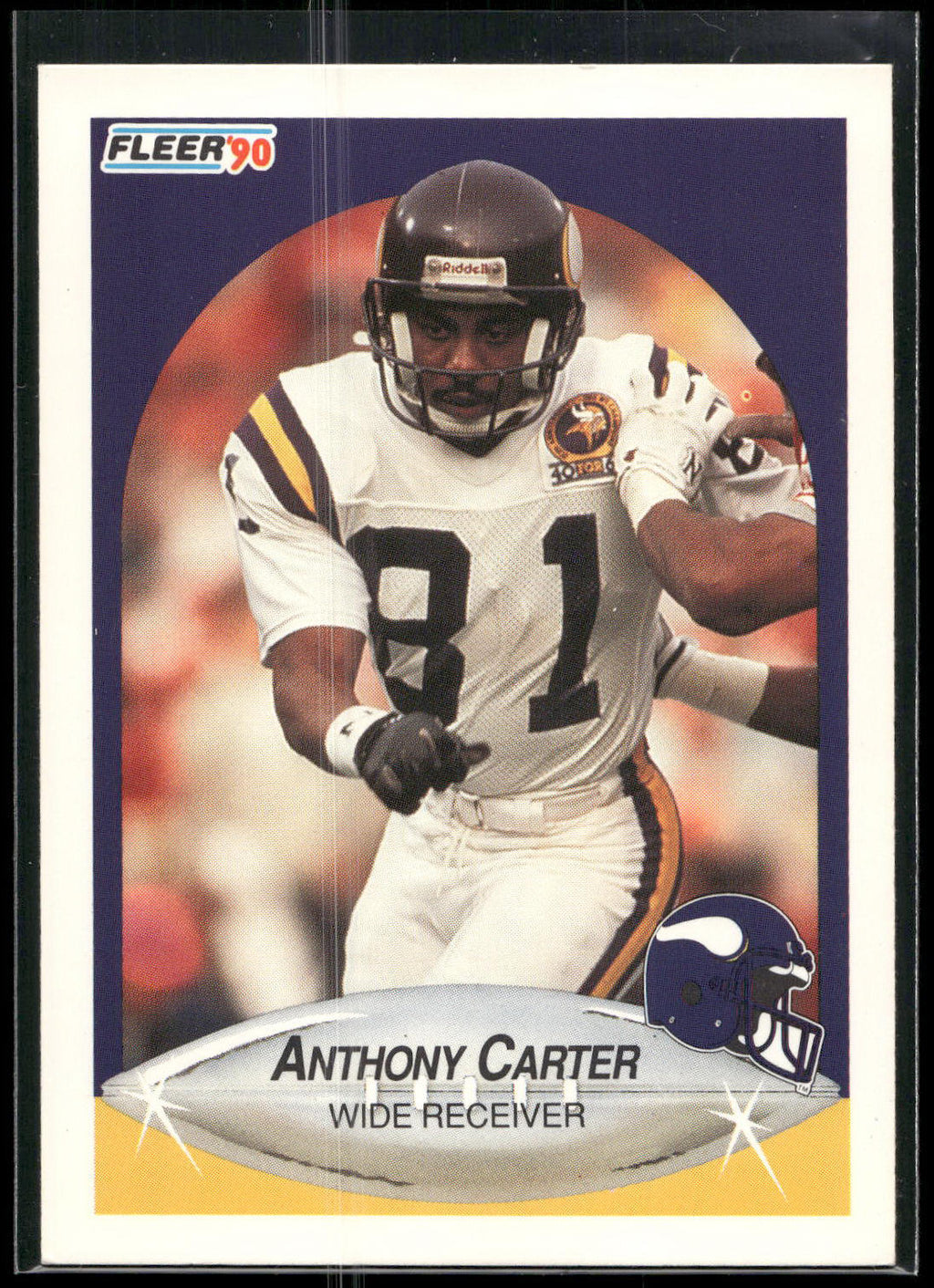 1990 Fleer #96 Anthony Carter