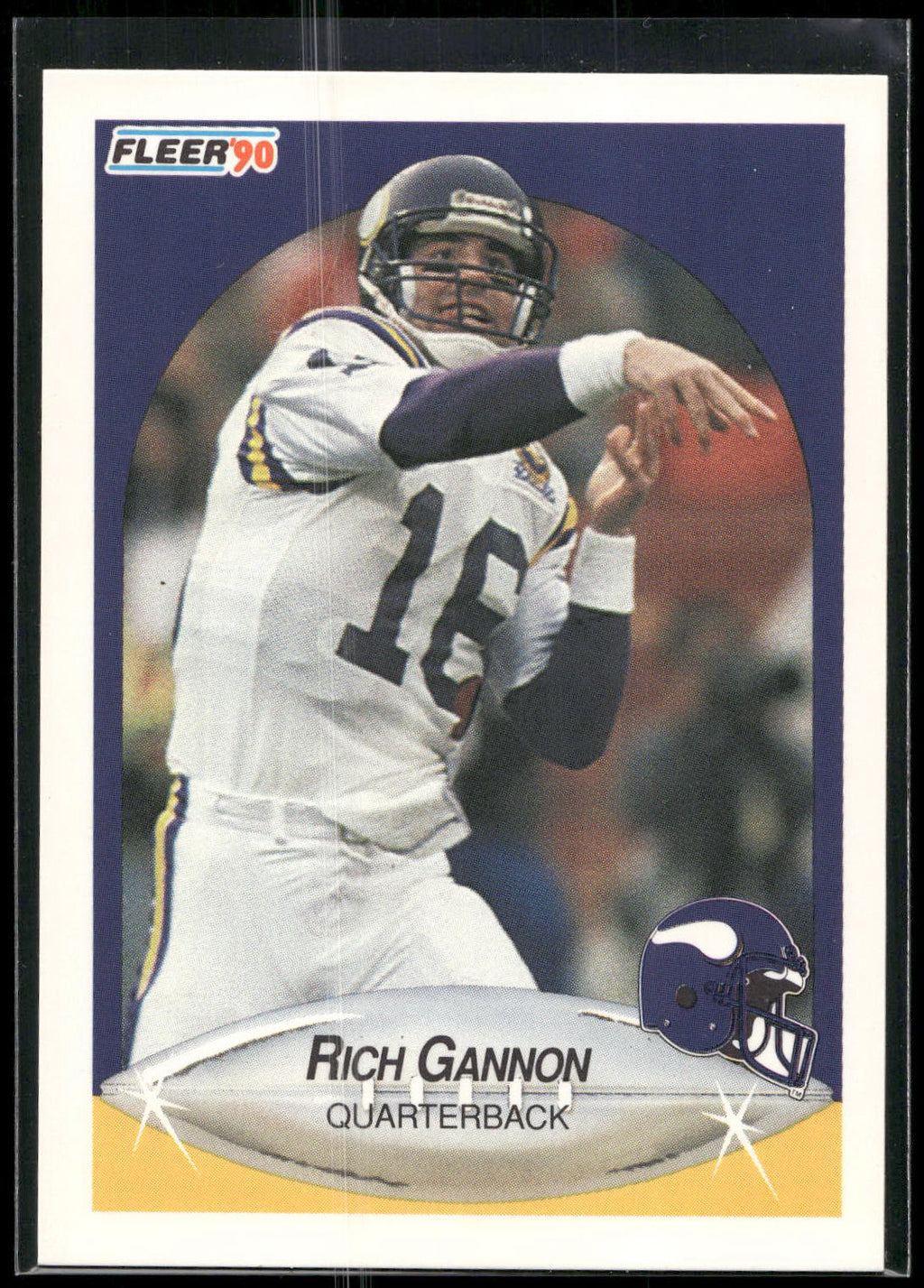1990 Fleer #99 Rich Gannon