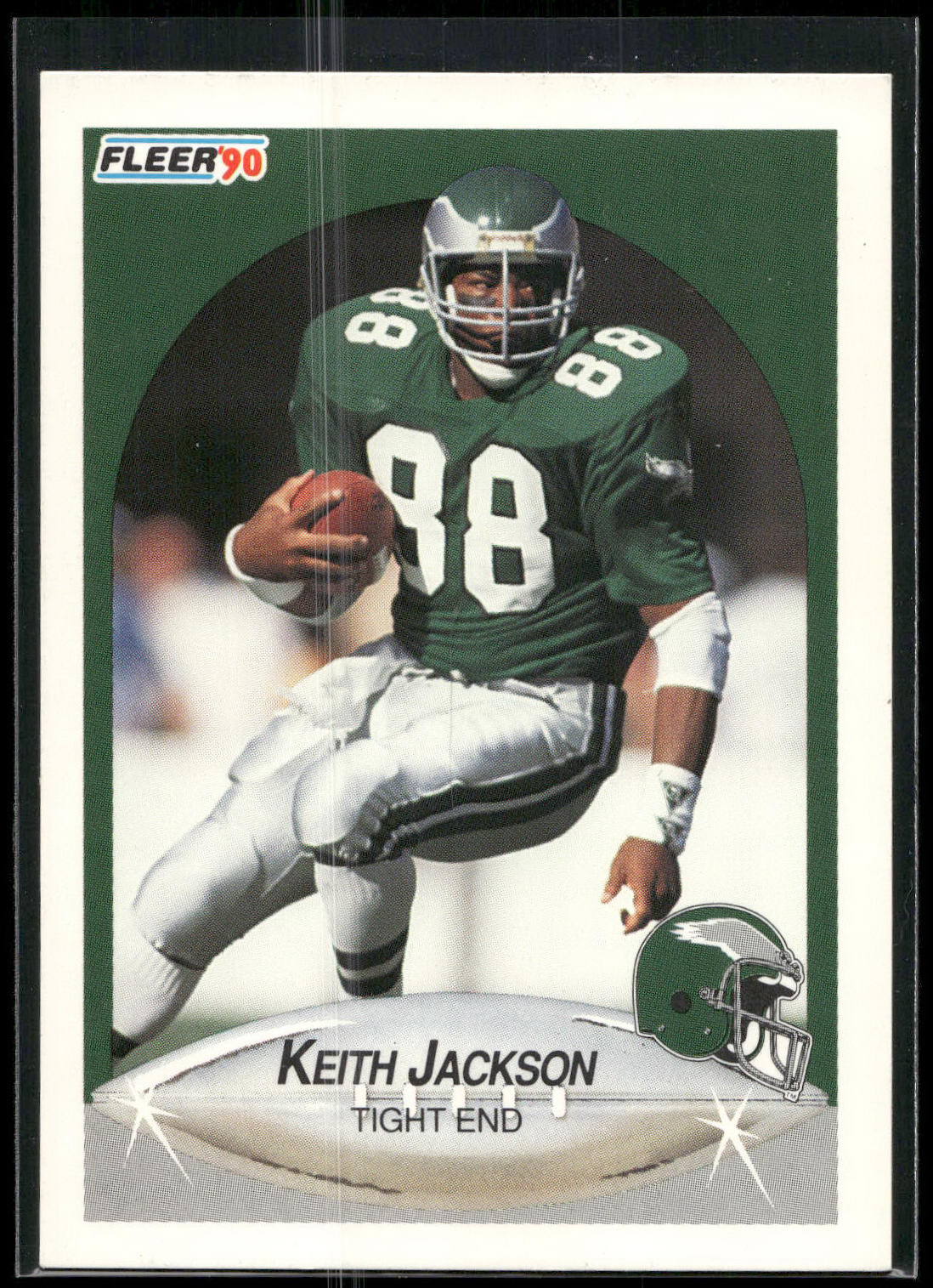 1990 Fleer #86 Keith Jackson