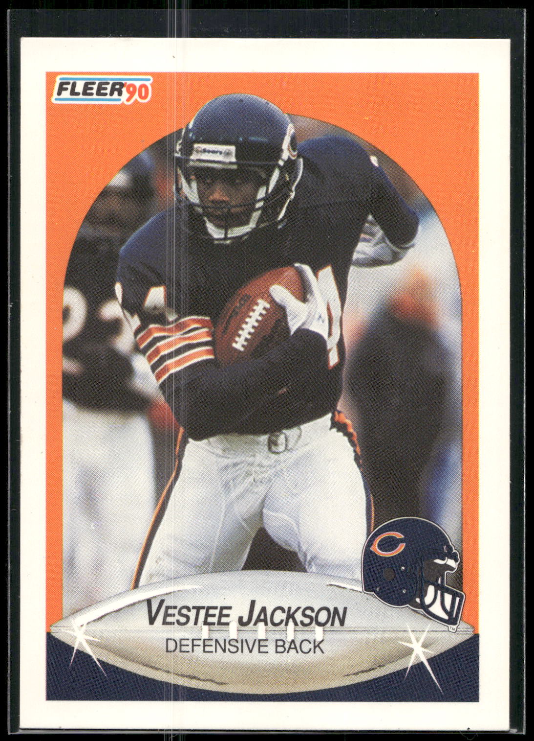 1990 Fleer #295 Vestee Jackson