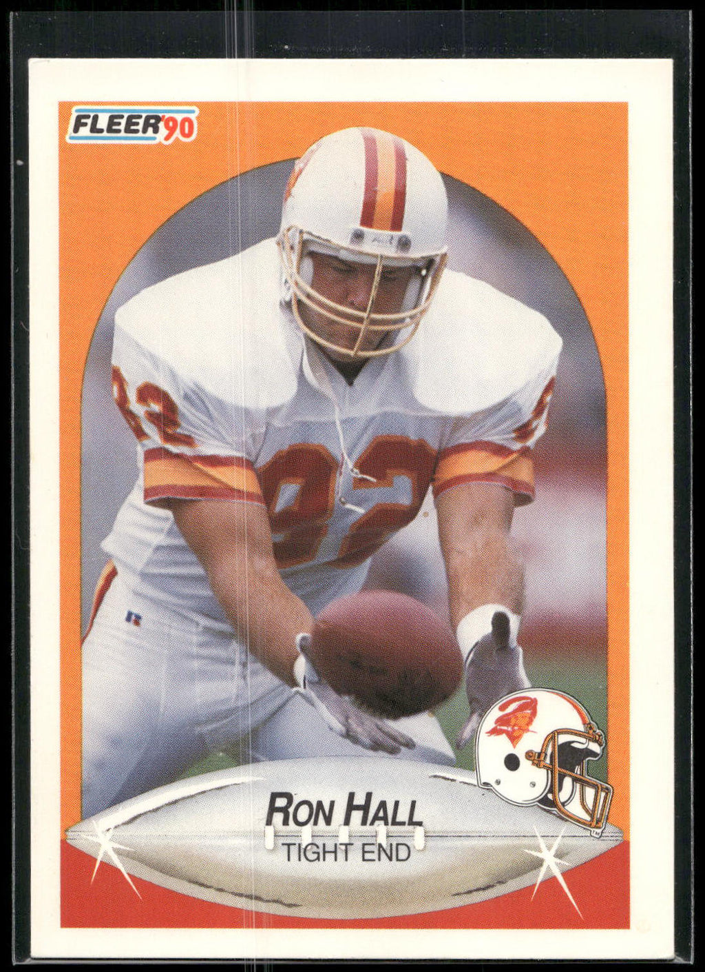 1990 Fleer #346 Ron Hall