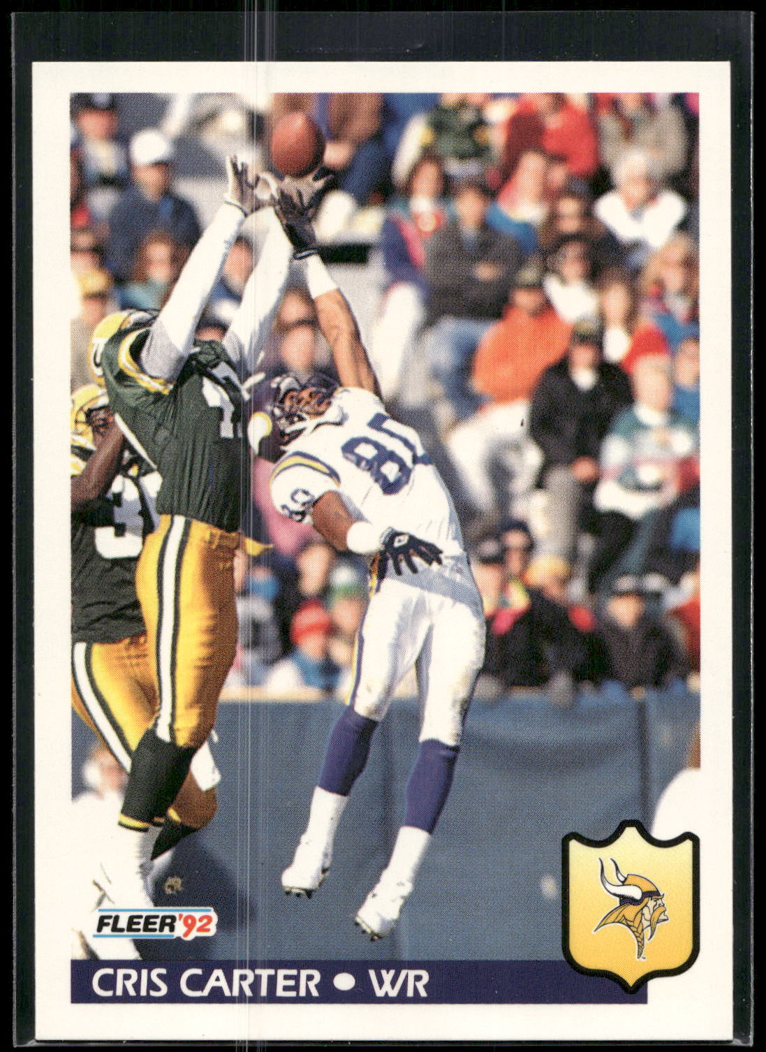 1992 Fleer #242 Cris Carter