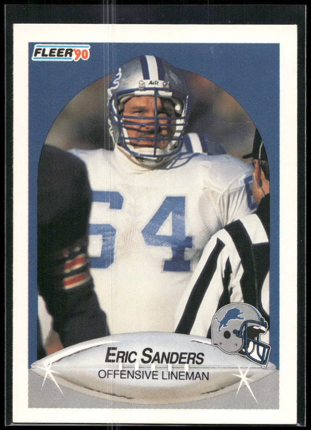 1990 Fleer #285 Eric Sanders