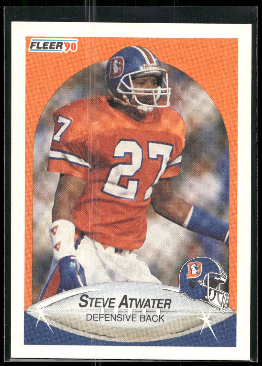 1990 Fleer #18b Steve Atwater