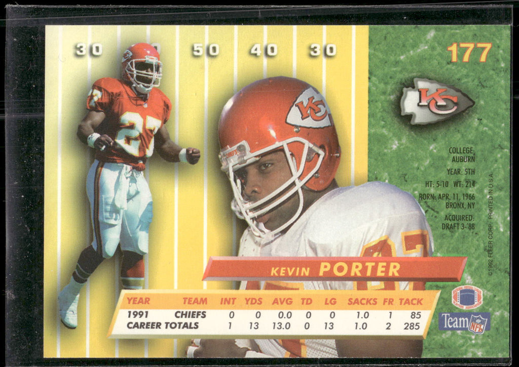 1992 Ultra #177 Kevin Porter