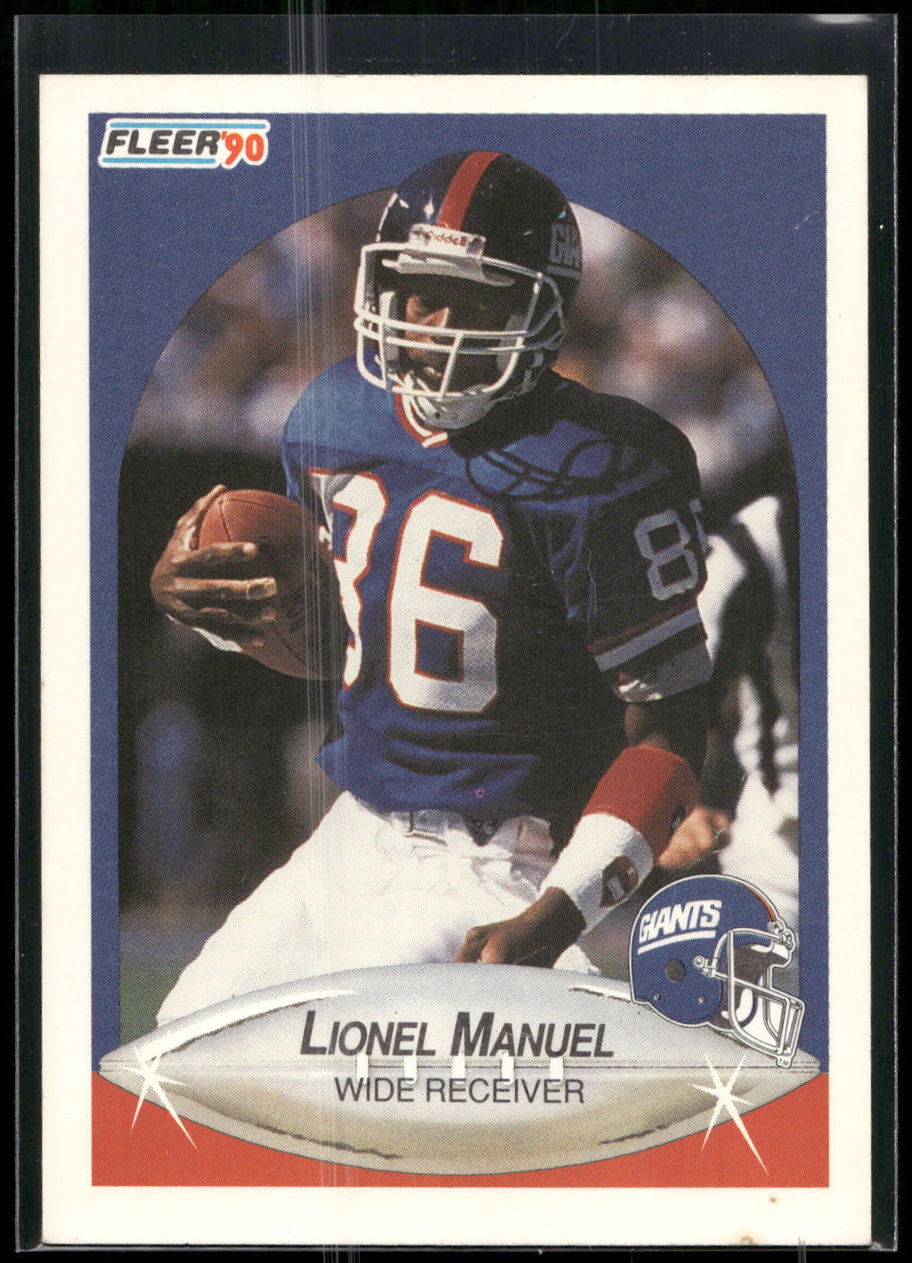 1990 Fleer #71 Lionel Manuel