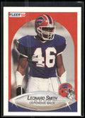 1990 Fleer #122b Leonard Smith