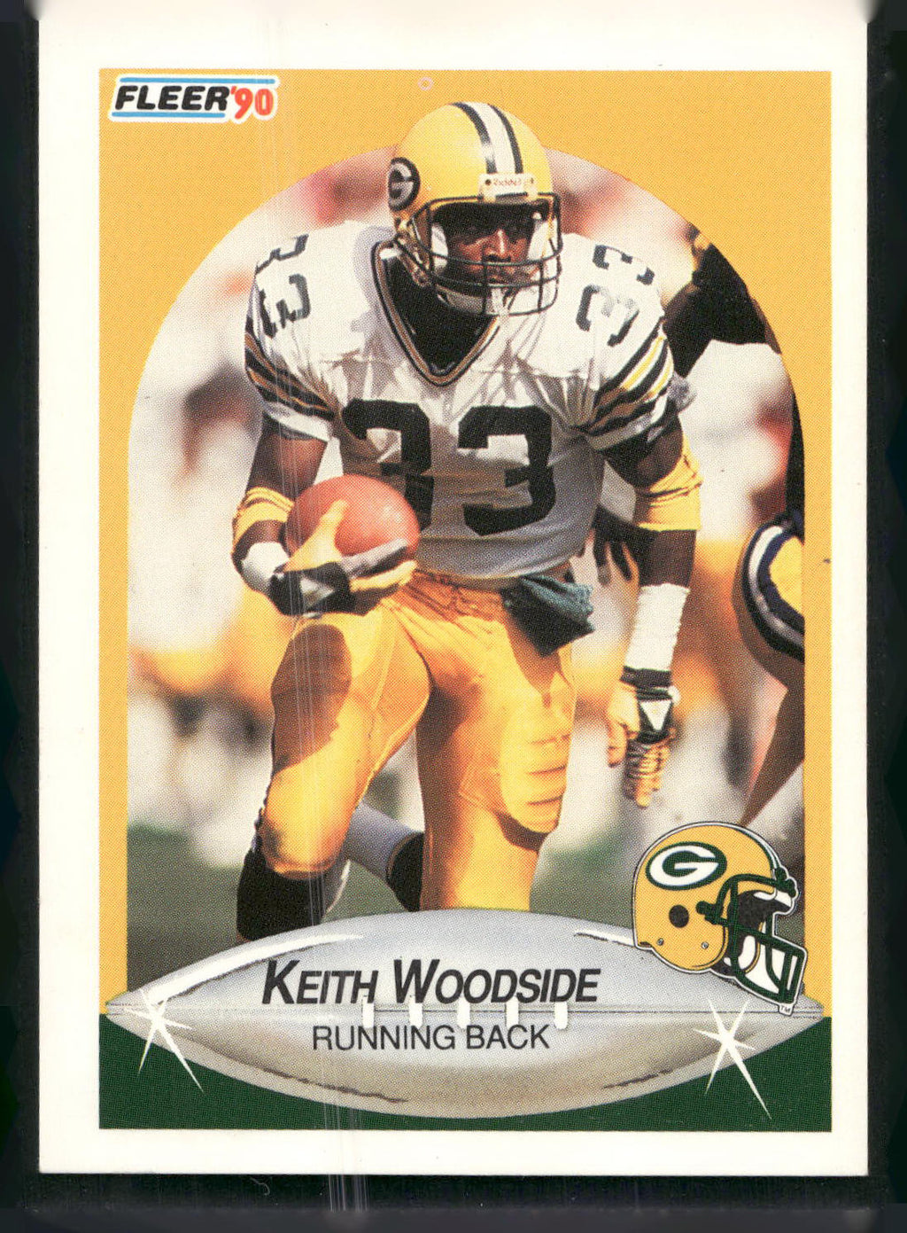1990 Fleer #182 Keith Woodside