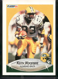 1990 Fleer #182 Keith Woodside