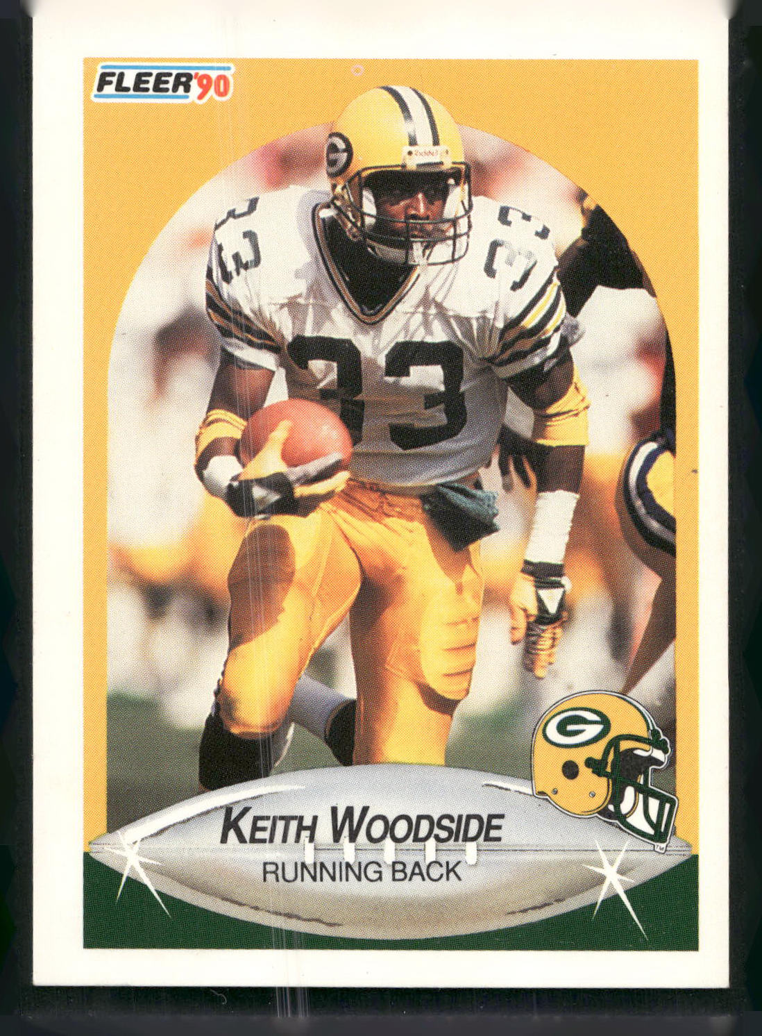1990 Fleer #182 Keith Woodside