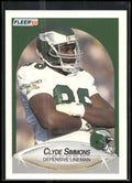 1990 Fleer #90 Clyde Simmons