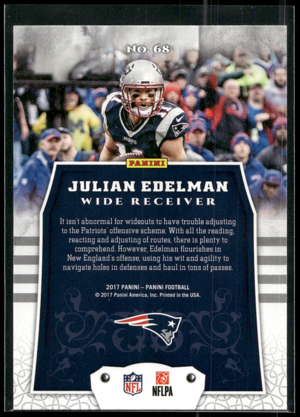 2017 Panini #68 Julian Edelman