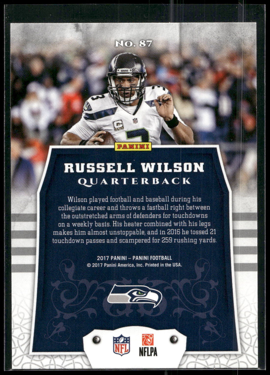 2017 Panini #87 Russell Wilson