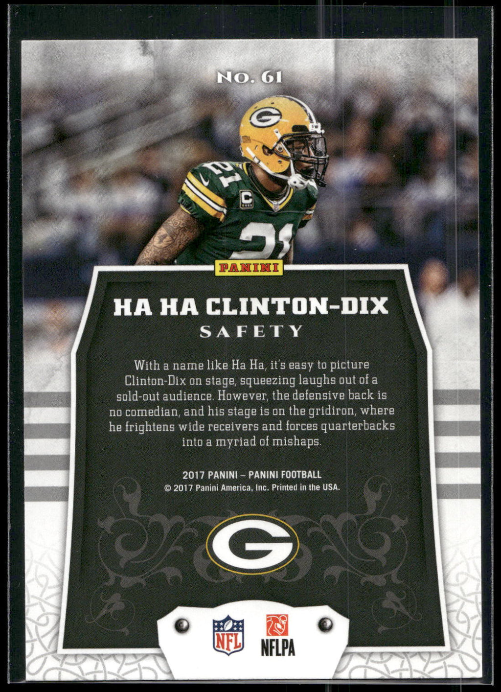 2017 Panini #61 Ha Ha Clinton-Dix