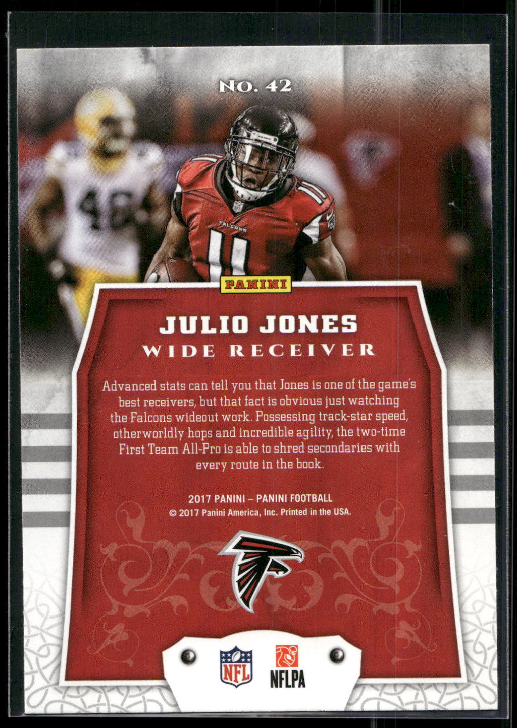2017 Panini #42 Julio Jones