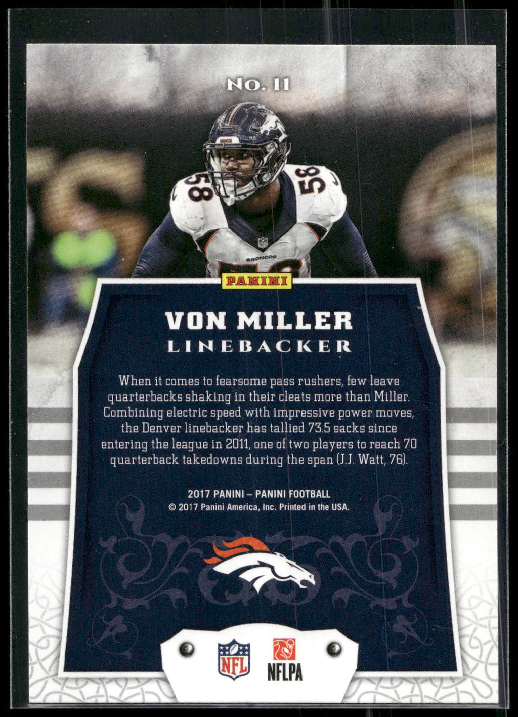 2017 Panini #11 Von Miller