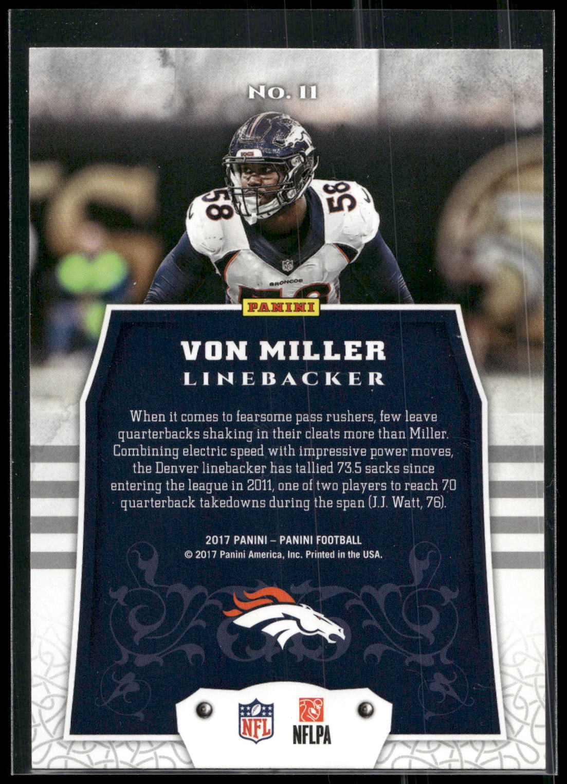 2017 Panini #11 Von Miller